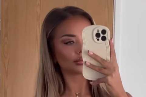 Love Island Star Natalia Zoppa Stuns in Revealing Lingerie Snap
