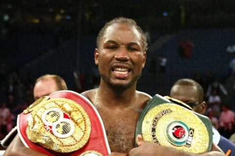 Lennox Lewis Turned Down £5m Offer to Face WWE Star Brock Lesnar
