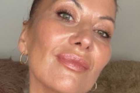 TV Star Sharon Benson Stuns in Plunging Lingerie After Split