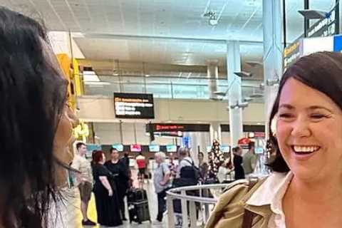 I’m A Celeb’s Nigel Farage’s Girlfriend Makes First Appearance in Australia