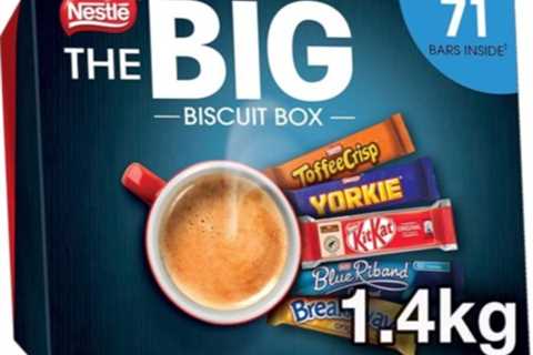 Amazon Shoppers Flock to Get Their Hands on Massive Nestle Biscuit Box