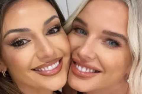 Michelle Keegan and Helen Flanagan Reunite at British Fashion Awards