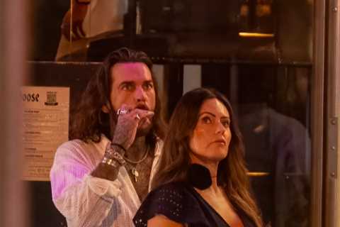 Pete Wicks Enjoys Boozy Night Out with I'm A Celebrity Stars' Friends and Family
