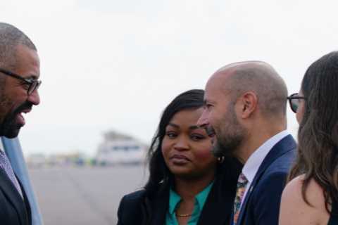 Home Secretary James Cleverly Signs Deportation Deal in Rwanda