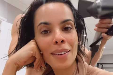 Rochelle Humes breaks silence after husband Marvin narrowly escapes I’m A Celeb axe