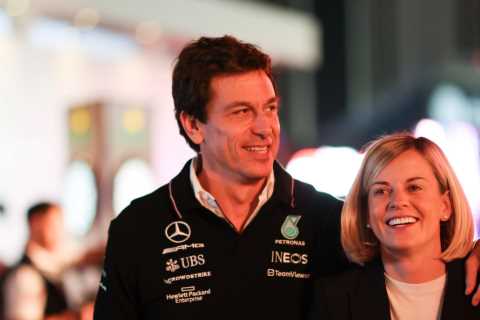 Susie Wolff Slams Misogynistic Allegations of Exchanging Confidential Information with Husband Toto