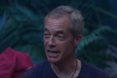 Bitter Fans Claim They've Figured Out the 'Real Reason' Nigel Farage is Still on I'm A Celeb