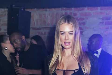 Love Island Star Arabella Chi Stuns in See-Through Dress for Glam Night Out