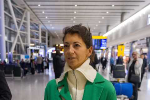 Matt Hancock’s girlfriend Gina Coladangelo arrives back in the UK without I’m A Celeb finalist