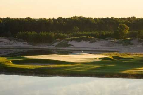 Legendary abandoned golf course recreated by ROBOT bulldozers 1,000 miles away