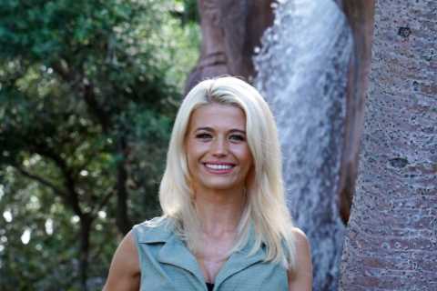 Danielle Harold Shows Off Her Legs in Australia After I'm A Celebrity Exit