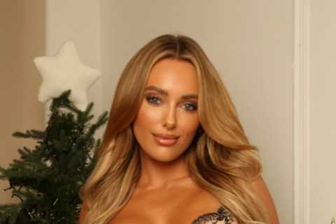 TOWIE's Amber Turner Shows Off Figure in Lacy Lingerie After Exiting Celebrity SAS: Who Dares Wins