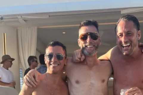 I'm A Celebrity Stars Show Off Jungle Weight Loss in Topless Pool Snaps