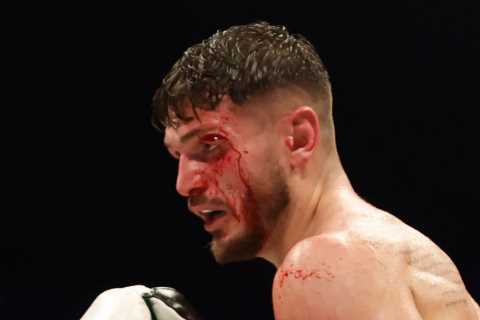 Lee Cutler Forced to Cancel Ringside Interview After Suffering Horrific Gash Above His Eye