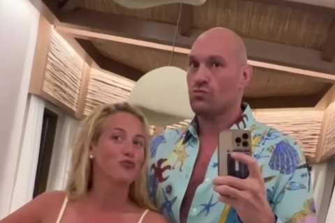 Paris Fury Teases Tyson Over His Hilarious Pout During Lavish Saudi Arabia Holiday