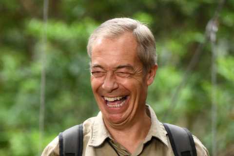 Nigel Farage Hits Back at ITV Over Naked Showering Incident in I'm A Celebrity