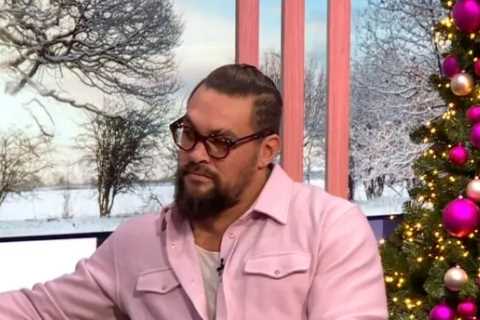 Jason Momoa Criticized for 'Rude' Behavior on The One Show