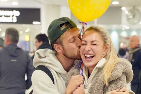 I'm a Celeb's Sam Thompson reunites with girlfriend Zara McDermott after jungle win