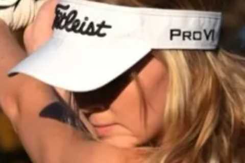 Golf Influencer Grace Charis Tells Fans 'My Eyes Are Up Here' in Daring Outfit