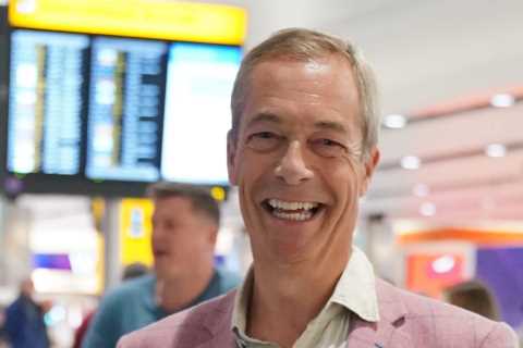 Nigel Farage Returns to UK After I'm A Celeb Finale, Girlfriend Laure Absent
