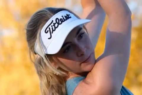Grace Charis Turns Heads with Daring New Golf Video on Instagram