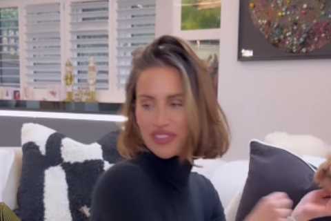 Ferne McCann Shows Off Luxurious New Sofa in Home Makeover