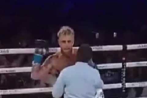 Jake Paul Taunts Opponent After Knockout Victory - Fans Predict He Could Beat Canelo