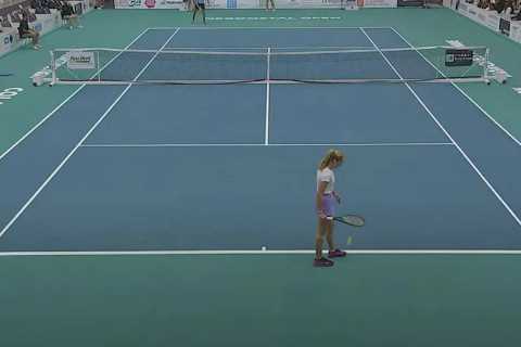 Bizarre Men's vs Women's Tennis Match Takes Place After Star Refuses to Play Against Opponent