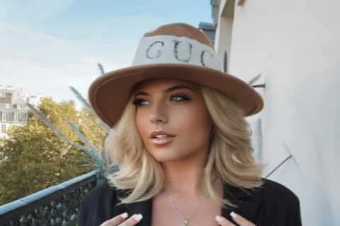 Boxing Ring Girl Apollonia Llewellyn Stuns in Festive Trip to Paris