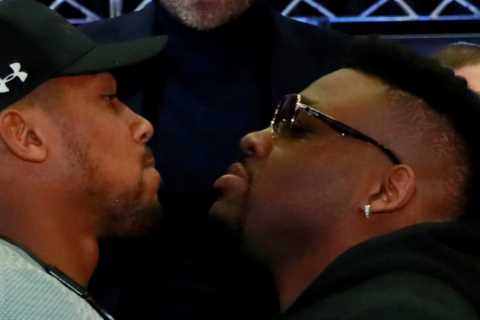 Jarrell Miller confronts Anthony Joshua with X-rated insult ahead of fights in Saudi