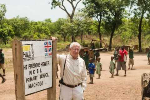 Nick Hewer Swaps Boardroom for Heartwarming Charity Trip to Africa