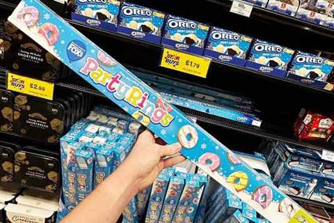 Shoppers Go Crazy for Giant Box of Classic Party Snack at Home Bargains