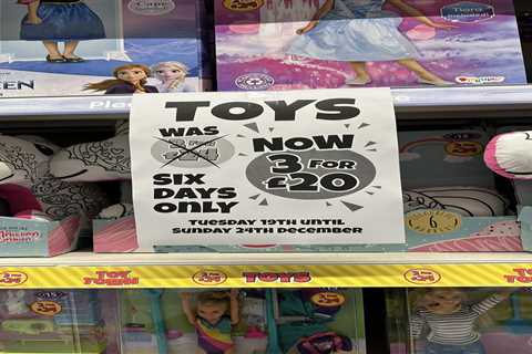 B&amp;M's Last-Minute Christmas Sale Delights Shoppers with Fantastic Toy Deal