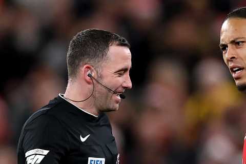 Fans Convinced Liverpool Star Van Dijk Asked Referee Very Cheeky Question After Fuming with..