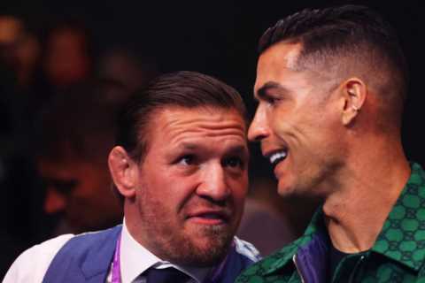 Cristiano Ronaldo Appears Terrified as Conor McGregor Calls Out Manny Pacquiao