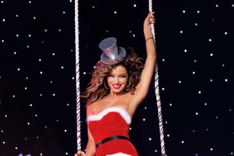 Maura Higgins Poses for Festive Lingerie Campaign with Ann Summers