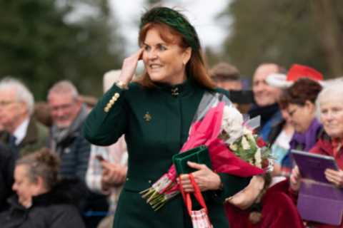 Sarah Ferguson Spotted on Royal Christmas Service Walk for the First Time in 30 Years