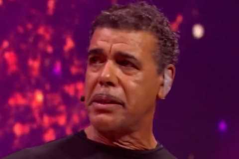 Chris Kamara breaks down in tears as he opens up about speech battle