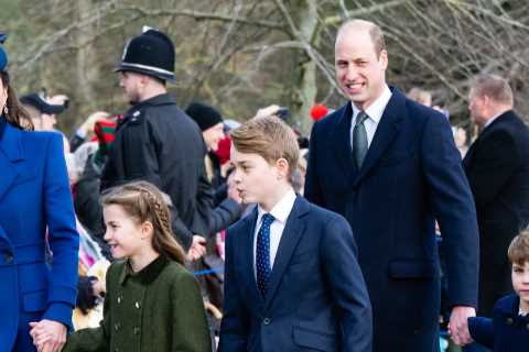 Prince Louis breaks royal protocol at Christmas walk, but William beams with pride
