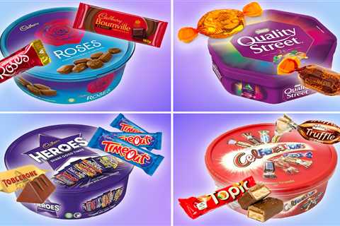 Disappearing Christmas Chocolates: Quality Street, Celebrations, and Heroes