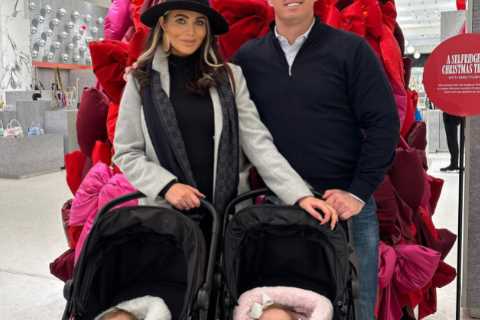 Terrified Amy Childs rushes baby son to hospital on Christmas Day just days after last visit