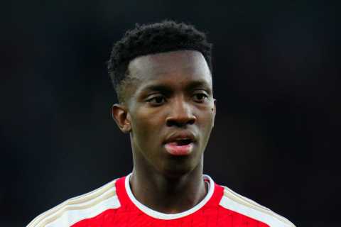 Arsenal Reject Crystal Palace's Transfer Enquiry for Eddie Nketiah