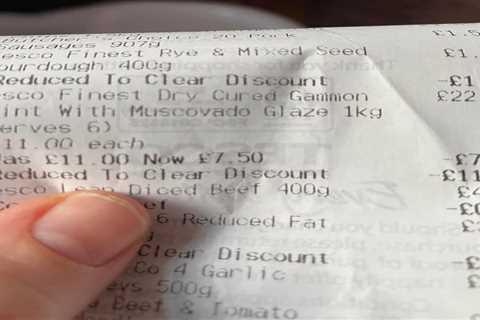 Tesco Shoppers Scramble for Bargain Meat Deals