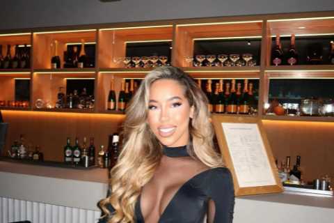 TOWIE's Dani Imbert Turns Heads in Daring New Year's Eve Outfit