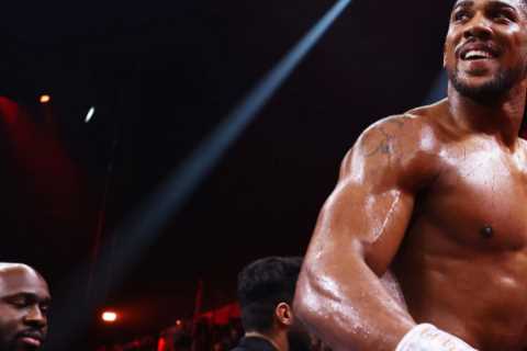 Anthony Joshua in Line for a Massive Fight Against Fury or Usyk as Wilder Bout Falls Through