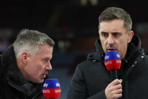 Gary Neville and Jamie Carragher Clash Over Premier League Teams of the Season