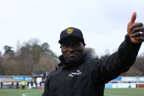 GEORGE ELOKOBI LEADS NON-LEAGUE SIDE TO FA CUP HISTORY