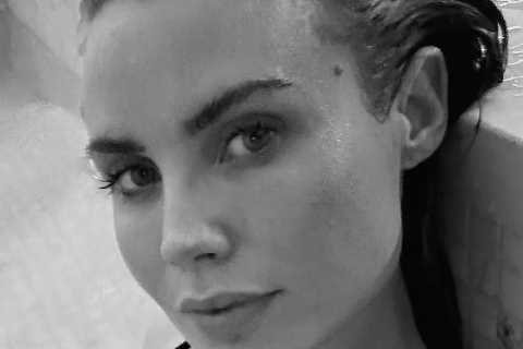Premier League's 'Hottest Wag' Wows in Skimpy Swimsuit During Nighttime Dip and Sauna Session