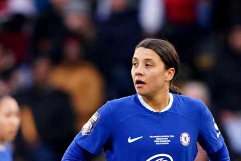 Emma Hayes 'gutted' for Sam Kerr following Chelsea star's knee ligament injury with striker to..