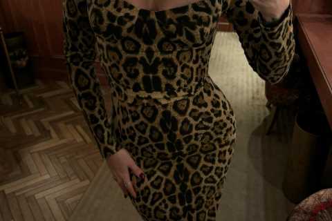 Max Verstappen's Girlfriend Kelly Piquet Stuns in Low-Cut Leopard Print Dress on Date Night with F1 ..